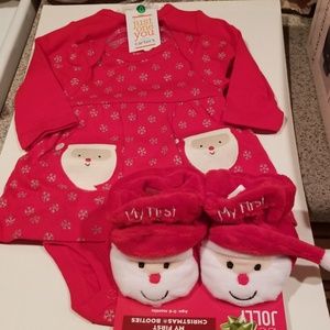 Carter's 2 Piece Christmas Set 3M & Jolly …